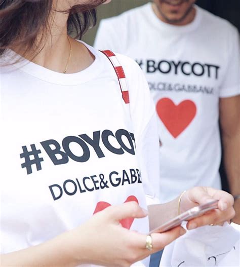 dolce gabbana boycott|dolce gabbana controversy.